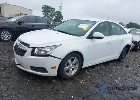2013 Chevrolet Cruze 1Lt Auto из США, поврежденный, VIN 1G1PC5SB6D7302545